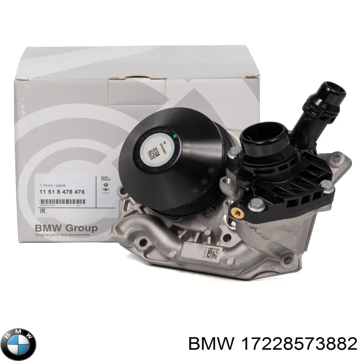 Junta de radiador de aceite BMW 17228573882
