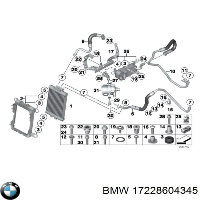  BMW 17228604345 precio, desde 3,15 EUR