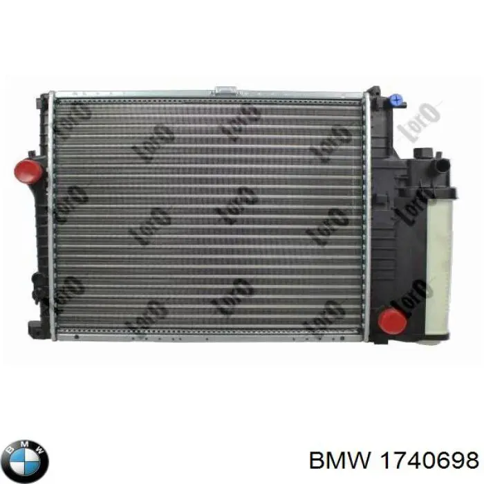 1740698 BMW radiador