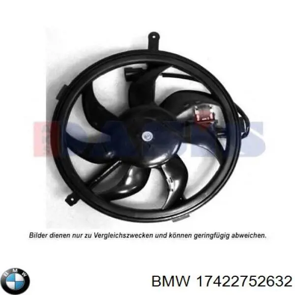 Comprar 17422752632 BMW Ventilador de radiador