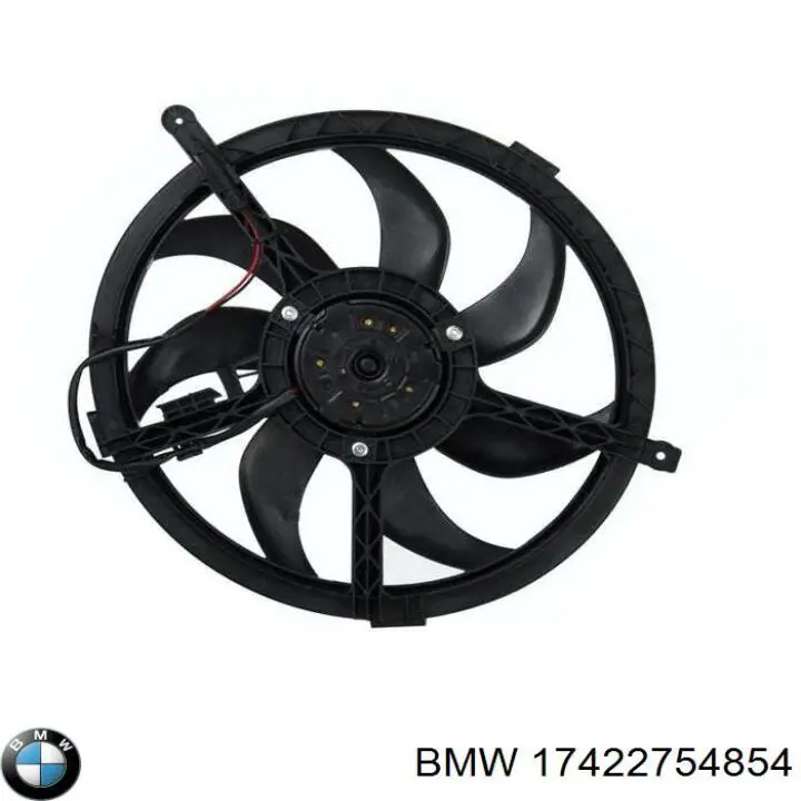 Ventilador, refrigeración motor BMW 17422754854 precio, desde 90,71 EUR
