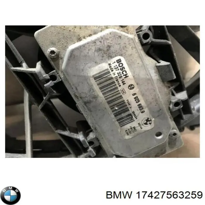 17427563259 BMW Ventilador de refrigeración del motor