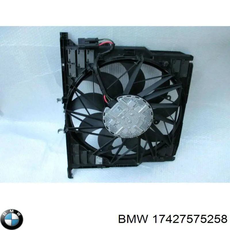 Bastidor radiador 17117611348 BMW