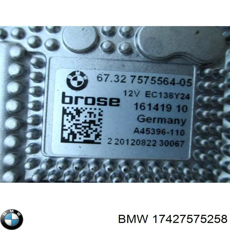 Radiadores BMW 17117611348