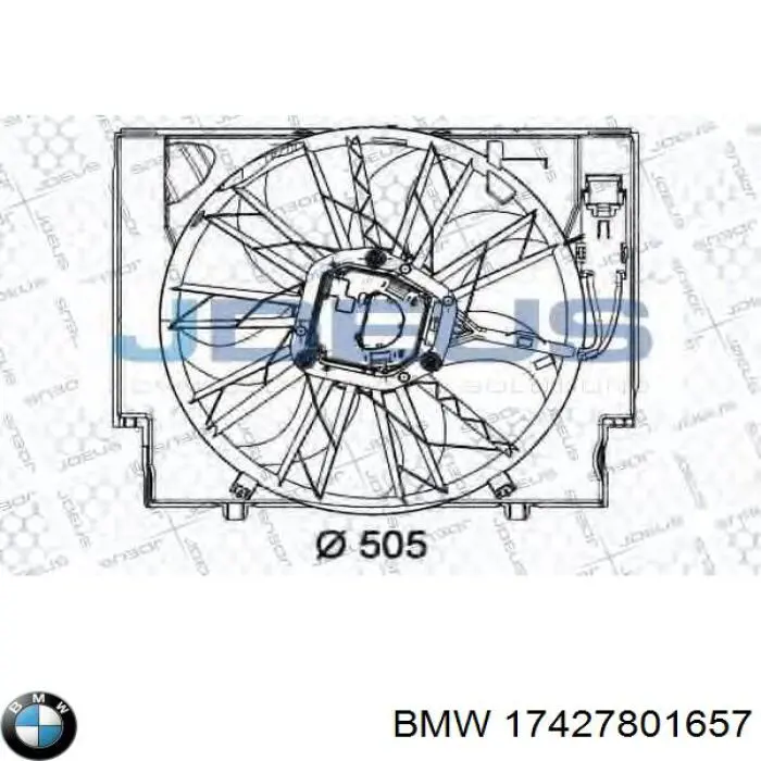 Comprar 7801657 BMW Ventilador de radiador