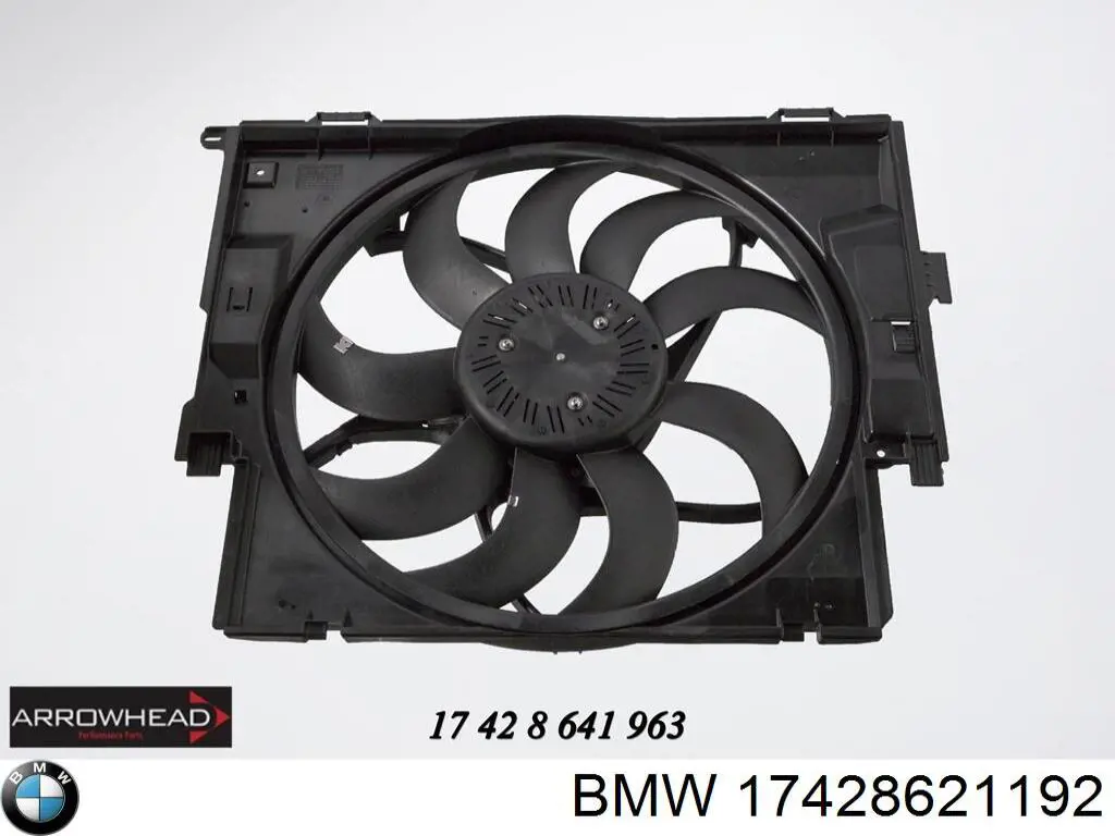 17428621192 BMW ventilador del motor