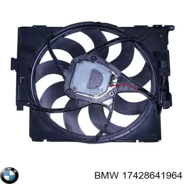 17428641964 BMW ventilador del motor