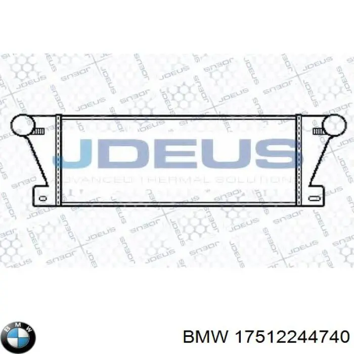 Comprar 17512244740 BMW Turbo intercooler