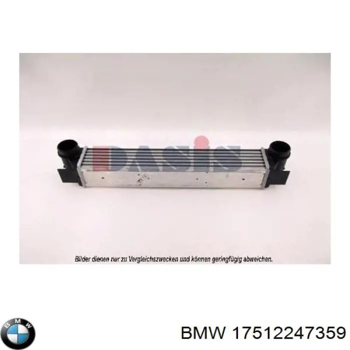 Comprar 17512247359 BMW Turbo intercooler