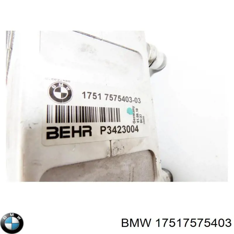 Radiador de aire de admisión BMW 17517575403