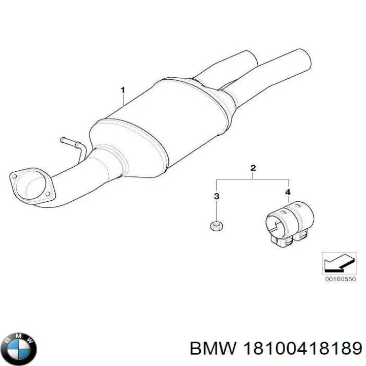 Filtro hollín BMW 18100418189 precio, desde 1259,93 EUR
