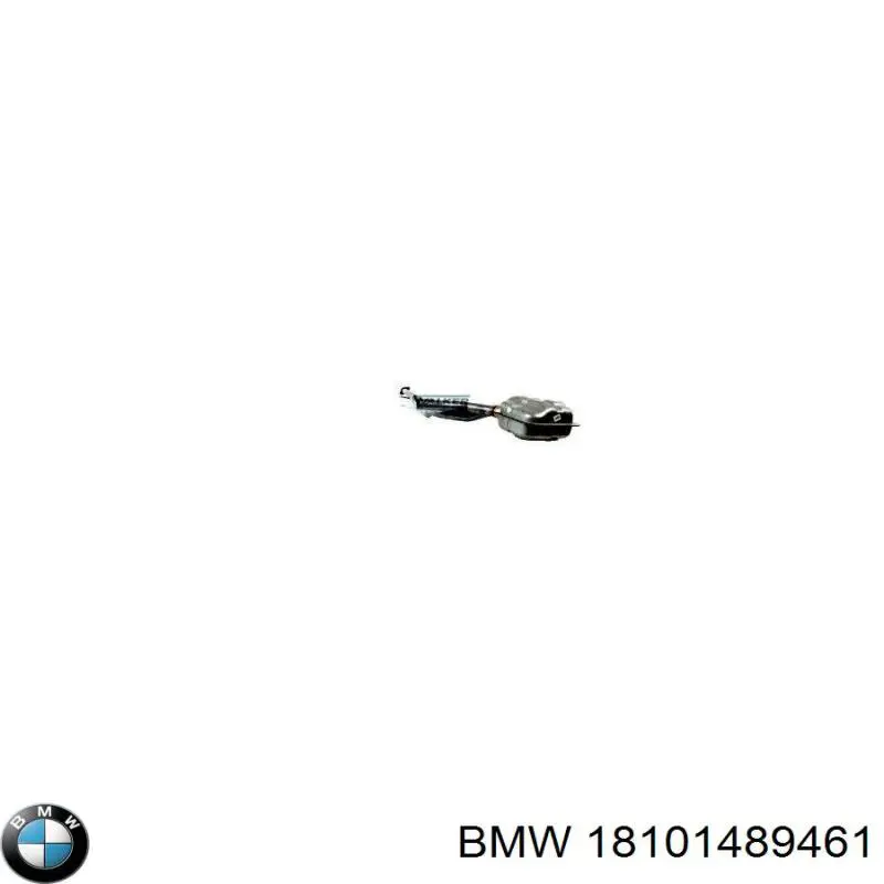 18100442428 BMW silenciador posterior