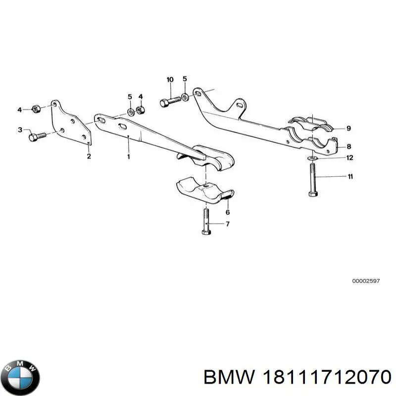  Silenciador trasero BMW 7 