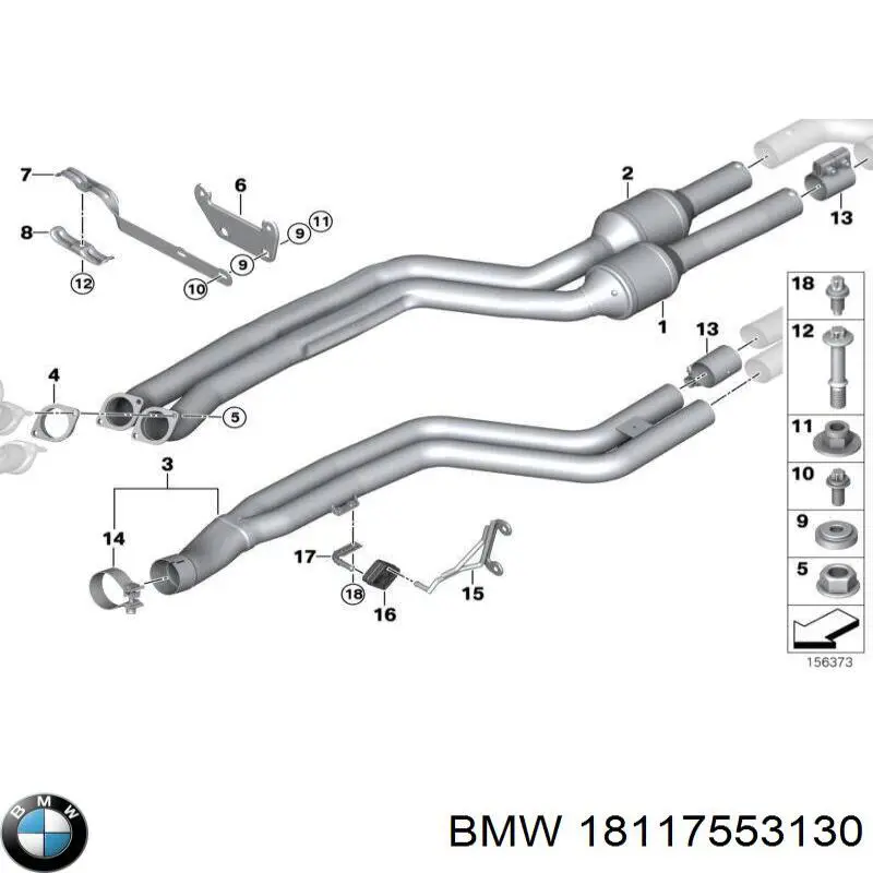 Comprar 18117553130 BMW Junta de escape