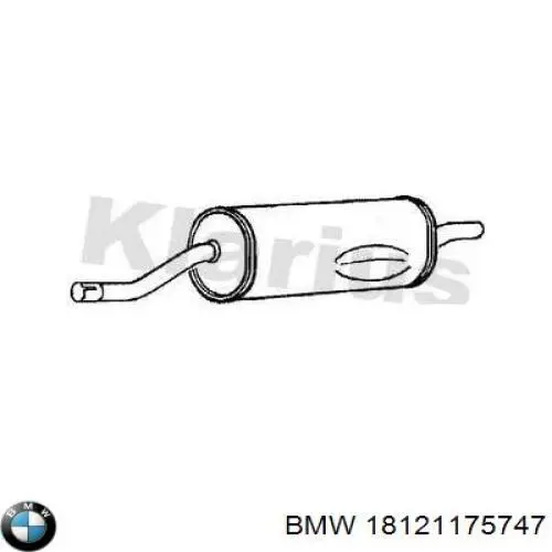 Comprar Silenciador trasero BMW 5  E28