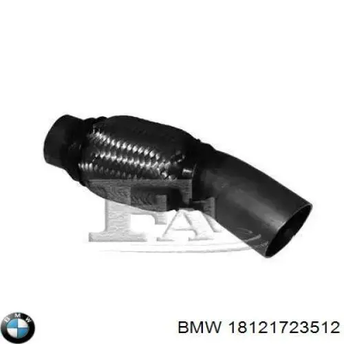 18121723512 BMW silenciador posterior