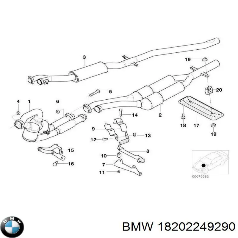 18202249290 BMW 