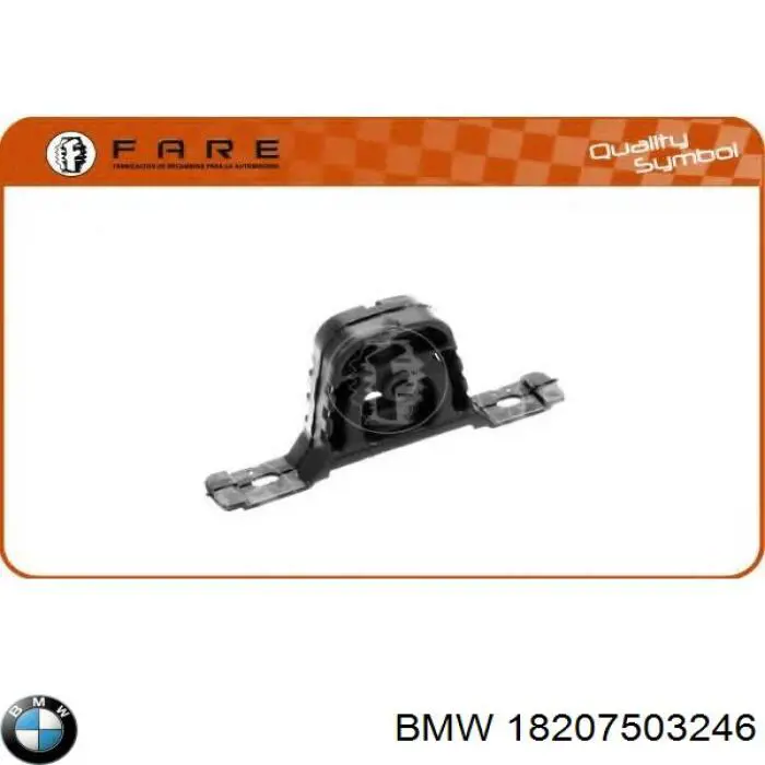 Abrazadera trasera del silenciador BMW 18207503246 precio, desde 8,71 EUR