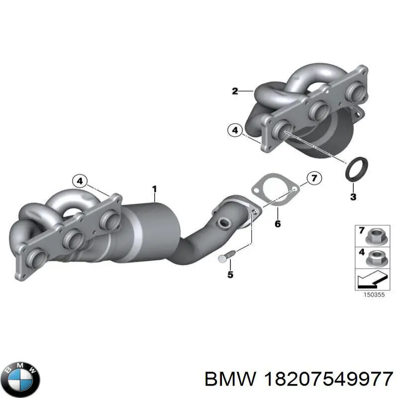 18207549977 BMW condensador aire acondicionado