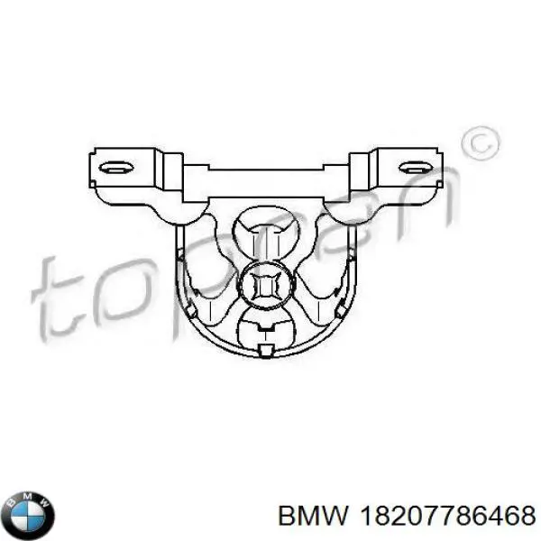 Comprar 18207786468 BMW Soporte de tubo de escape