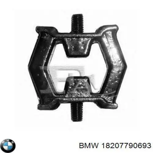 Almohadilla de tope silenciador BMW 18207790693 precio, desde 3,37 EUR
