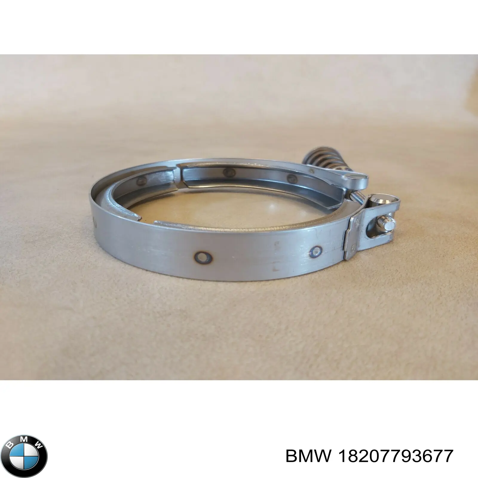Abrazadera del colector de escape BMW 18207793677
