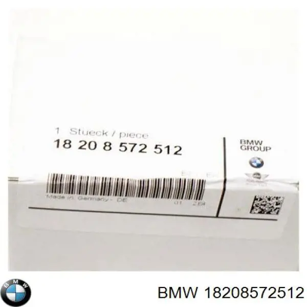 18208572512 BMW abrazadera de silenciador trasera