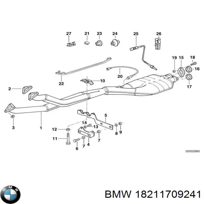 Comprar 18211709241 BMW Soporte de parachoques delantero