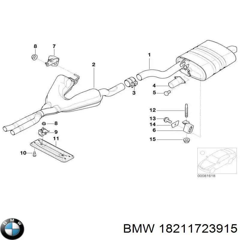 Comprar 9492153 Volvo Soporte de tubo de escape