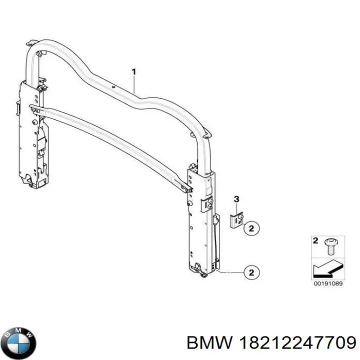 Aire acondicionado capacitor BMW 18212247709 precio, desde 58,85 EUR