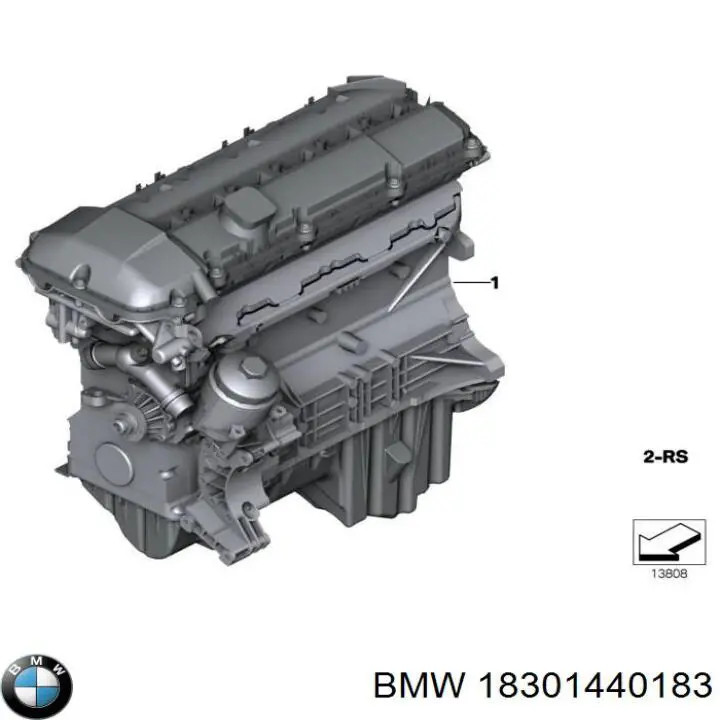 Junta de tubo de escape silenciador BMW 18301440183