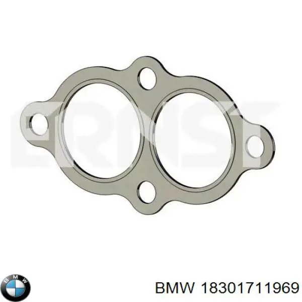 18301711969 BMW junta, tubo de escape silenciador