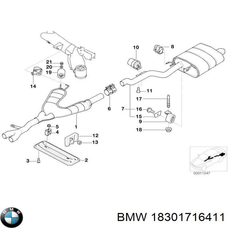  BMW 18301716411 precio, desde 77,53 EUR