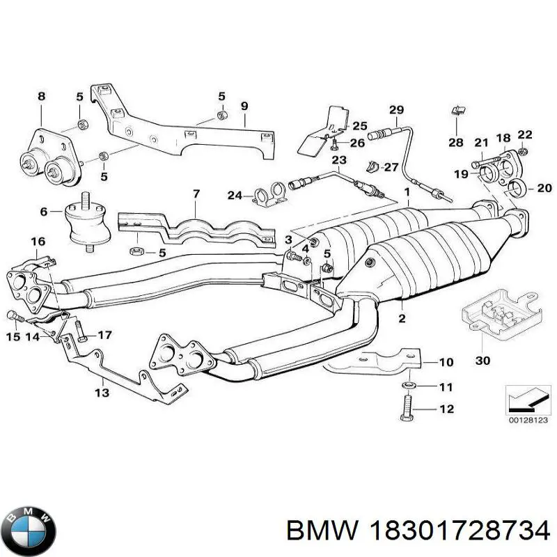 Junta de tubo de escape BMW 18301728734 precio, desde 5,78 EUR