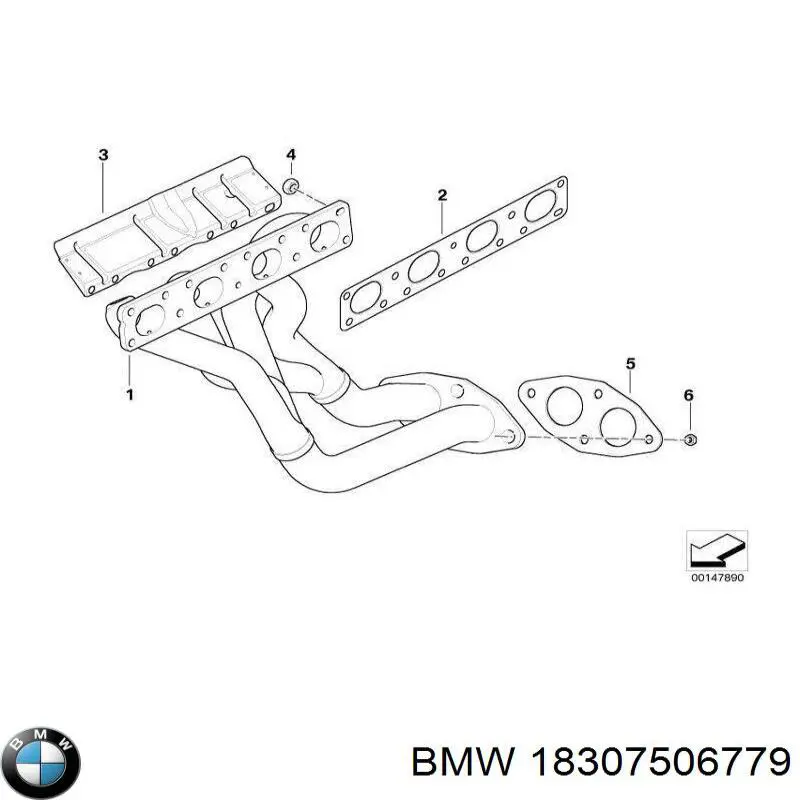 Junta de tubo de escape BMW 18307506779 precio, desde 6,35 EUR