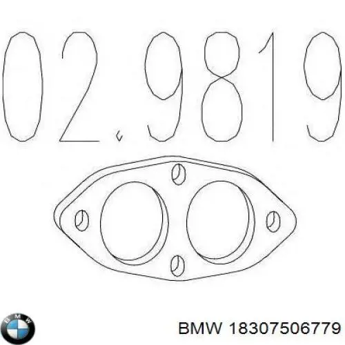 Comprar 18307506779 BMW Junta de escape