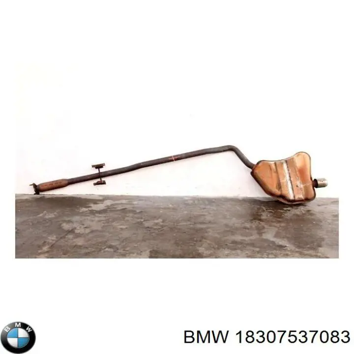 Comprar 18307537083 BMW Silenciador trasero