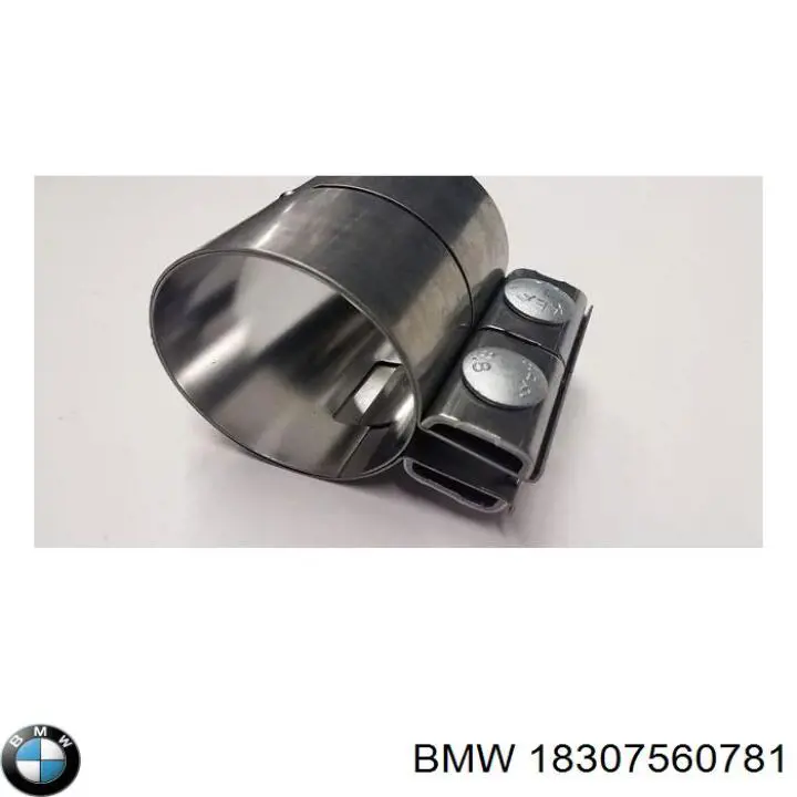 18307560781 BMW abrazadera de silenciador delantera