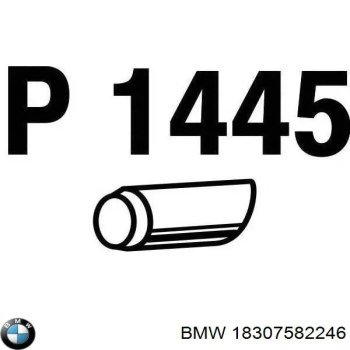 Cola de escape BMW 18307582246 precio, desde 53,71 EUR