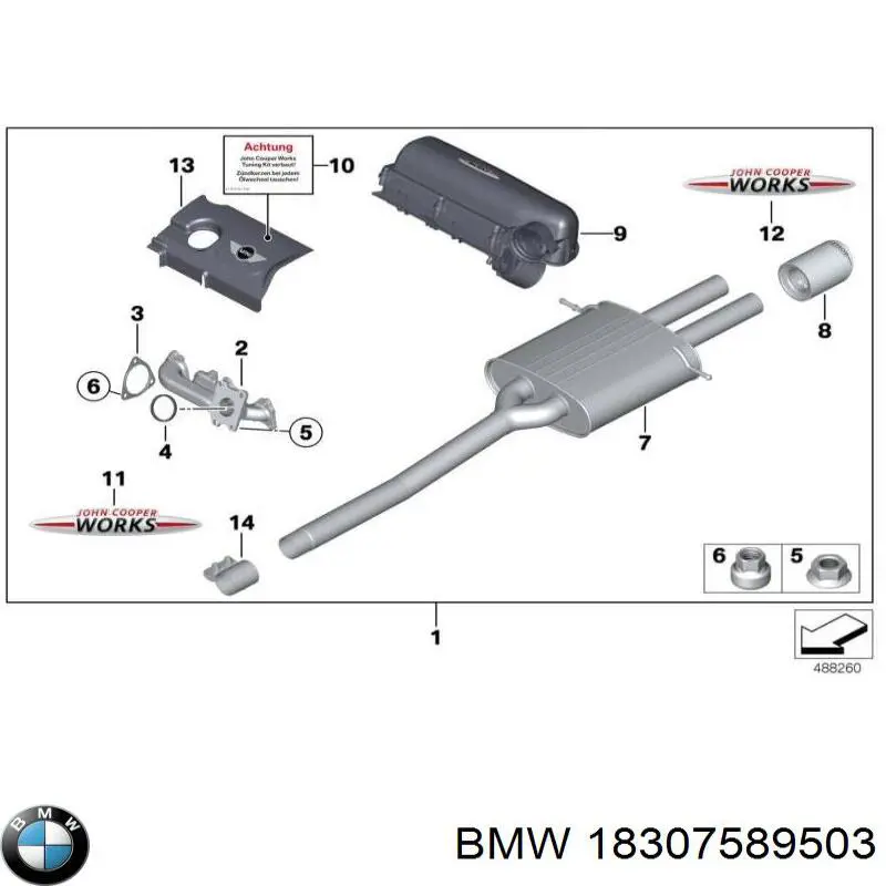 Comprar 18307589503 BMW 