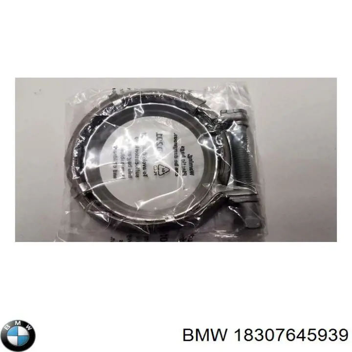 18307645939 BMW silenciador del medio