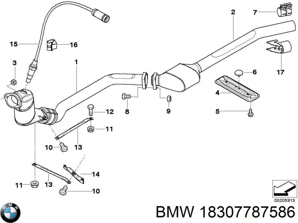 Catalizador BMW 18307787586 precio, desde 209,63 EUR