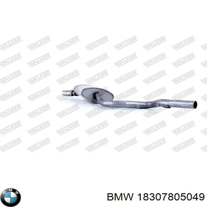 Comprar 18307805049 BMW Silenciador trasero