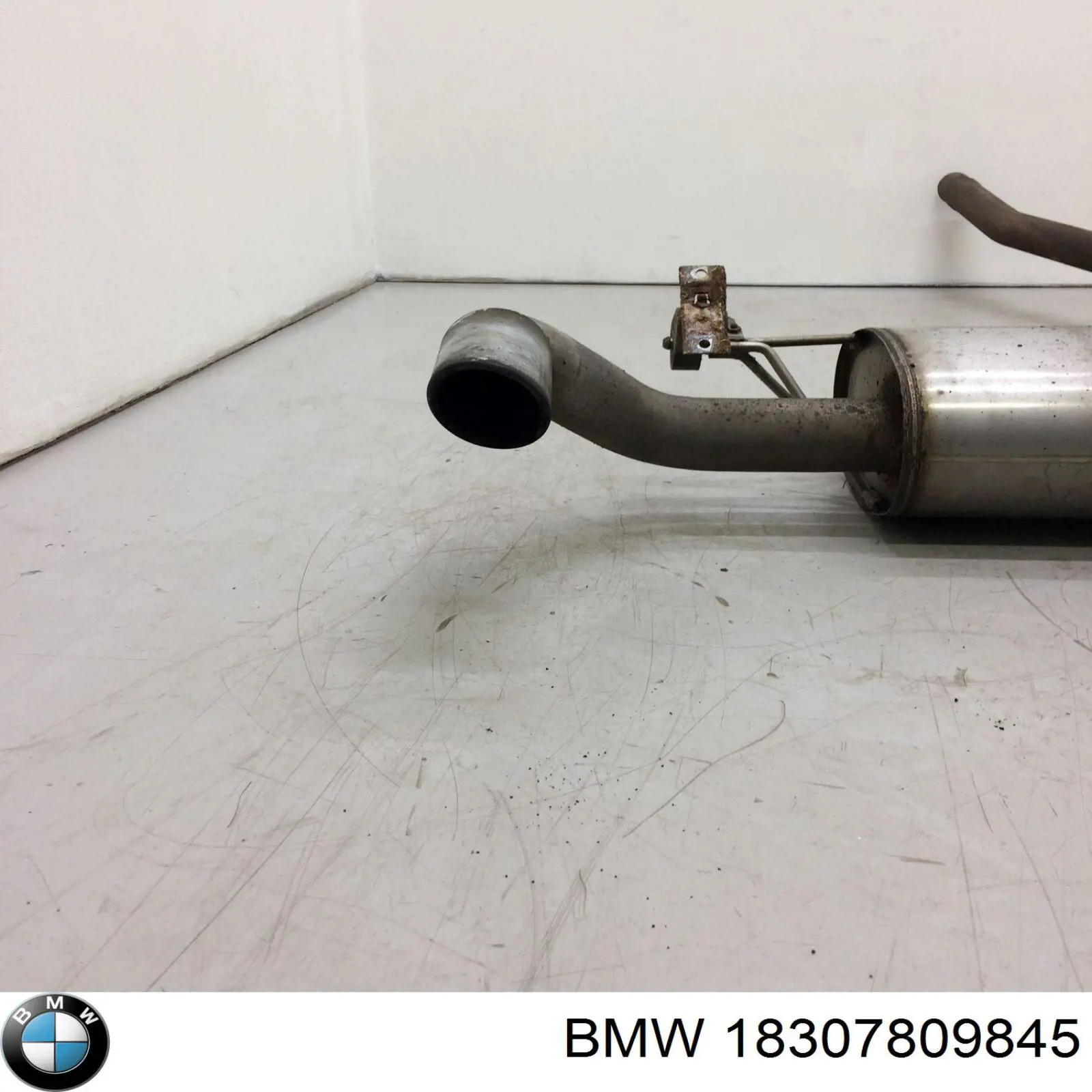 18307809845 BMW silenciador posterior