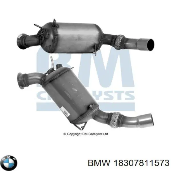 18307811573 BMW filtro hollín/partículas, sistema escape