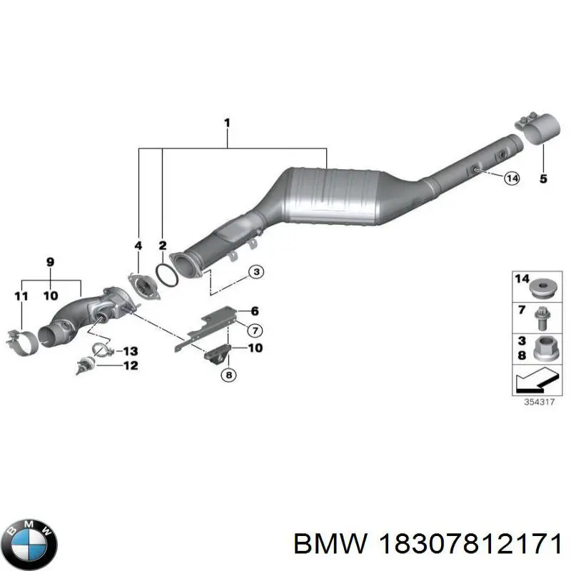Junta del adaptador del filtro de aceite BMW 18307812171 precio, desde 14,78 EUR
