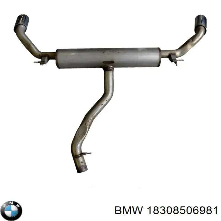 18308506981 BMW silenciador posterior