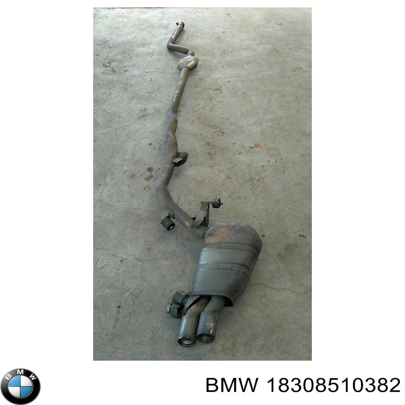 18308510382 BMW silenciador posterior