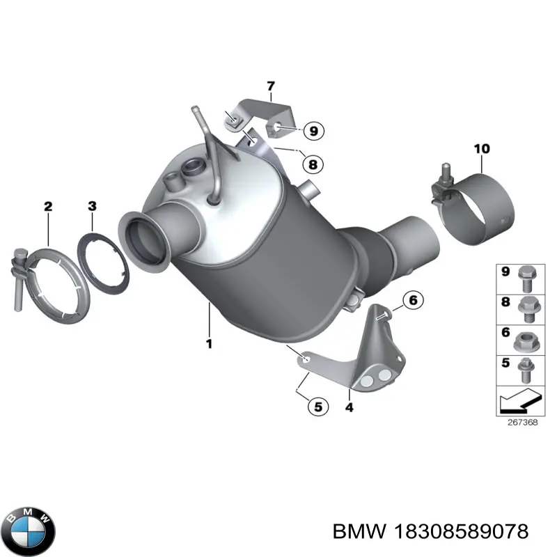 Arandela de asiento del inyector BMW 18308589078 precio, desde 52,94 EUR