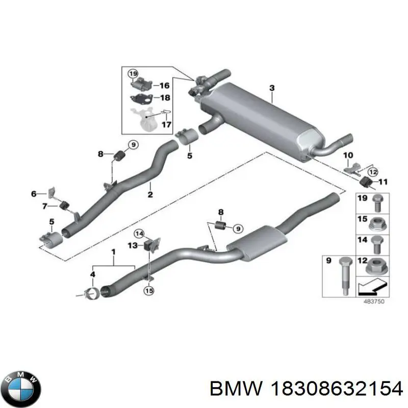 Comprar 18308632154 BMW Motor de recirculación de aire